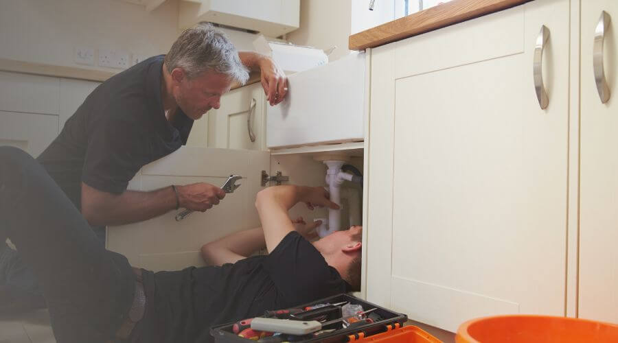 Professional burst pipe repair services in Hoople, ND